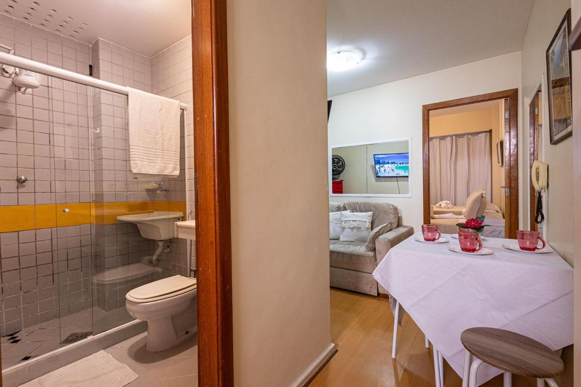 Apartamento Copacabana 200M Da Praia - Wifi Gratis - Cp5 Rio de Janeiro Exterior photo